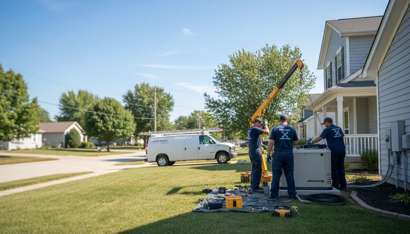 Generator Installation in Highland Village, TX near me